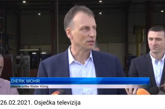 Prilog o Walter Koenig Croatia d.o.o. u Dnevniku Osječke televizije
